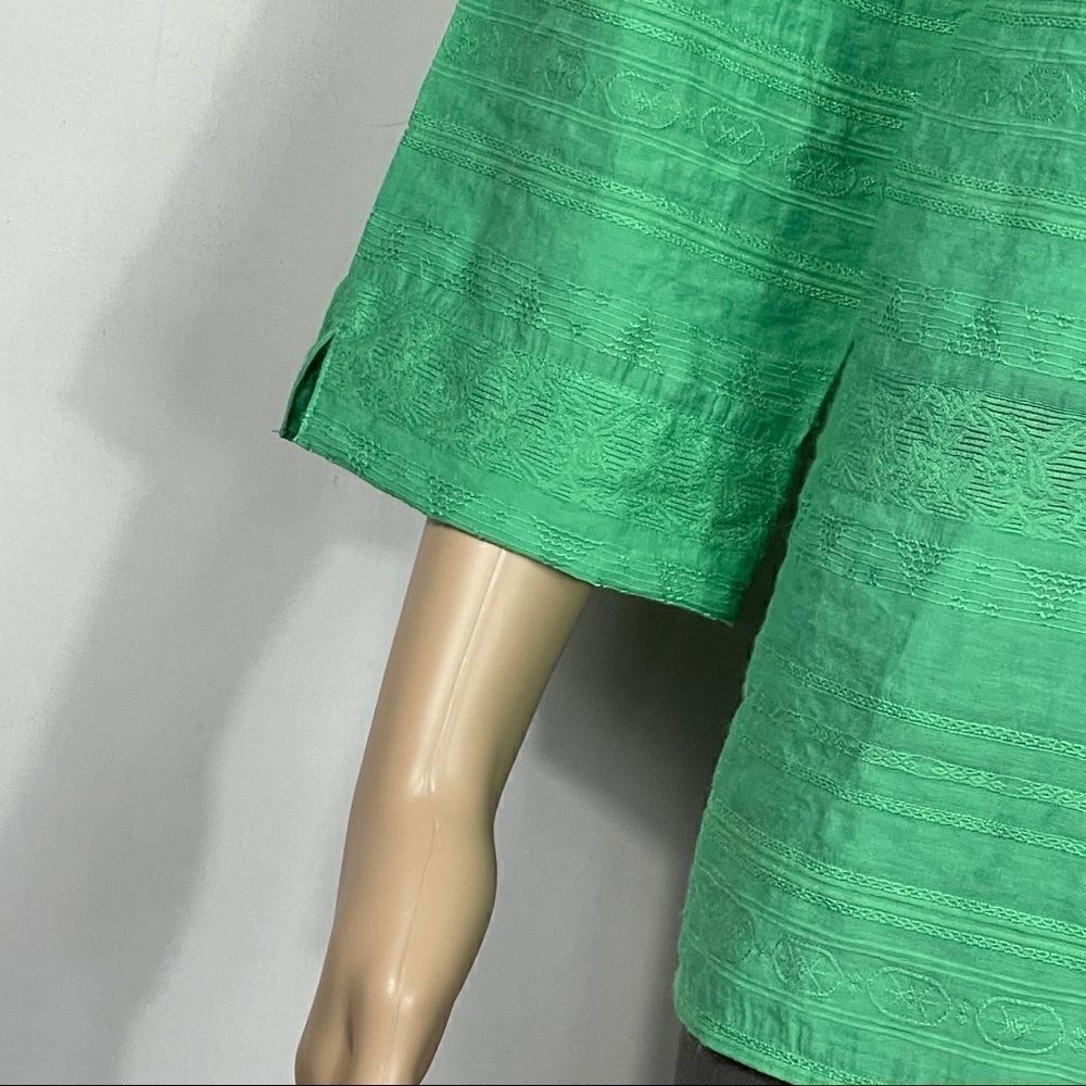 Alfred Dunner Mint Green Women's Blouse - Picture 4 of 14